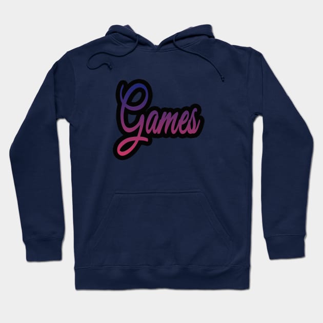 games Hoodie by Socity Shop